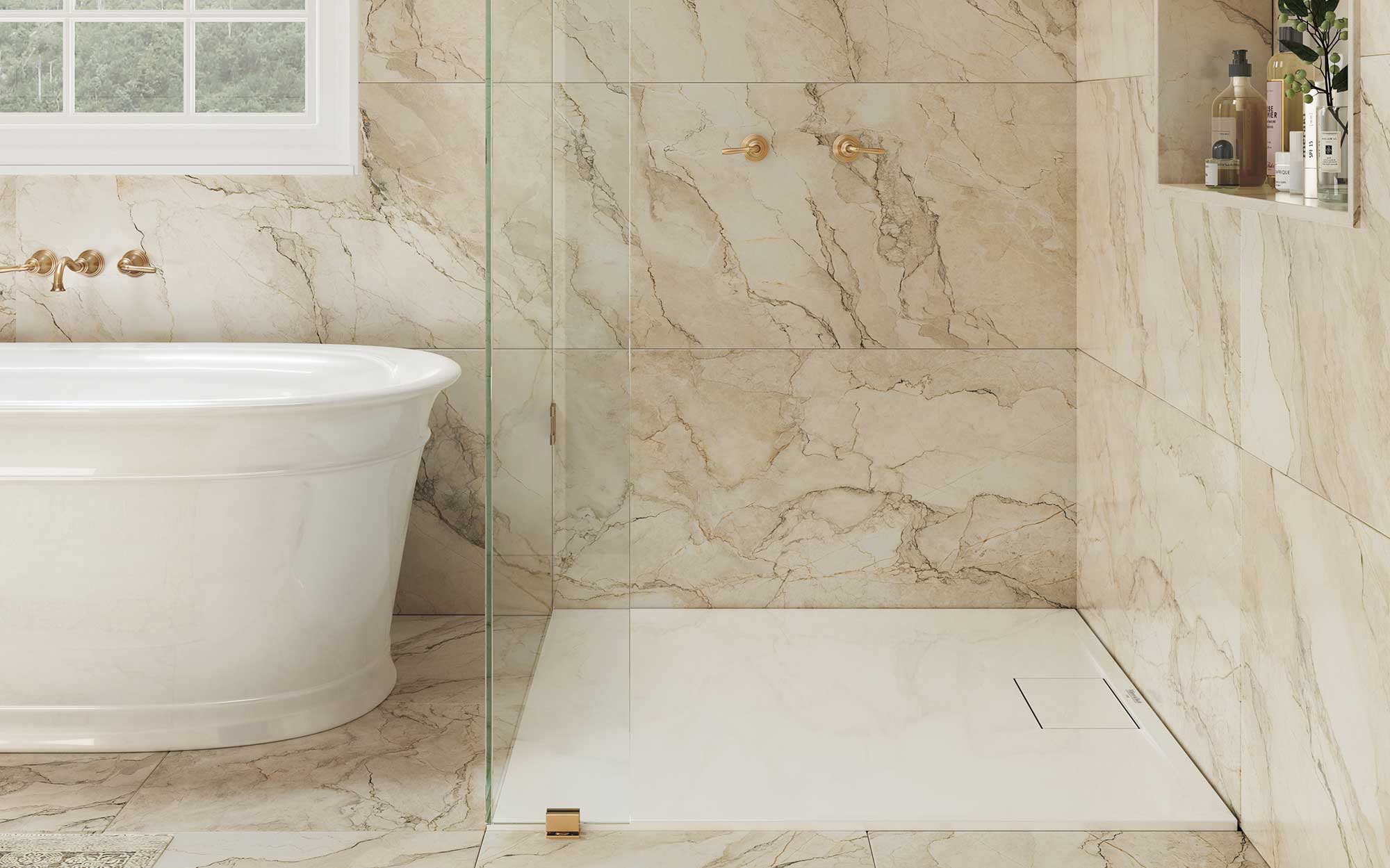 Large bathroom wall tiles Large bathroom wall tiles
